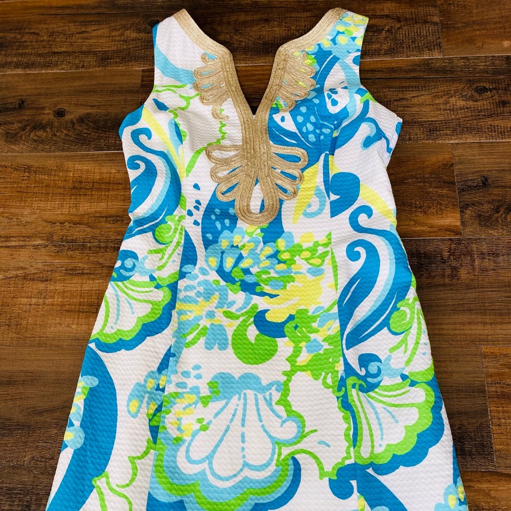 Lilly Pulitzer White Crystal Coast Dress